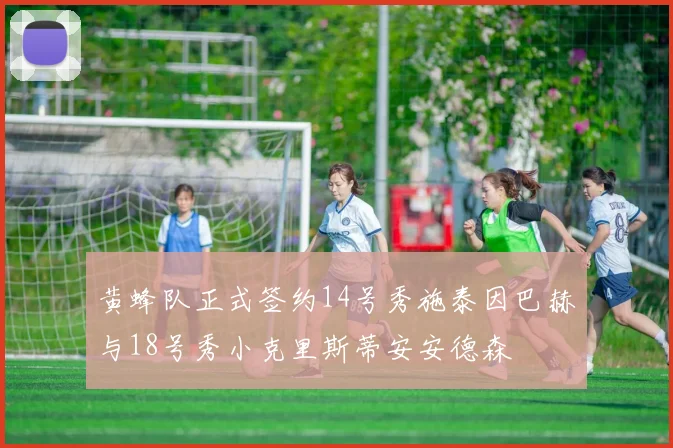 黄蜂队正式签约14号秀施泰因巴赫与18号秀小克里斯蒂安安德森